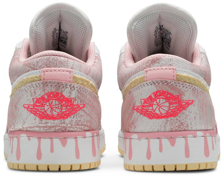 Air Jordan 1 Low GS  Strawberry Ice Cream  CW7104-601